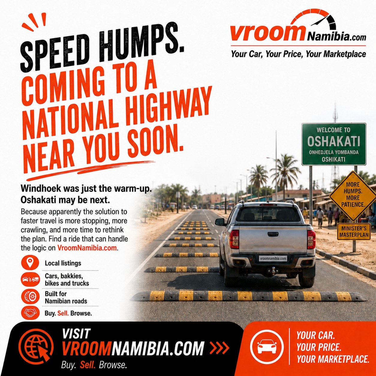 More speed humps incoming