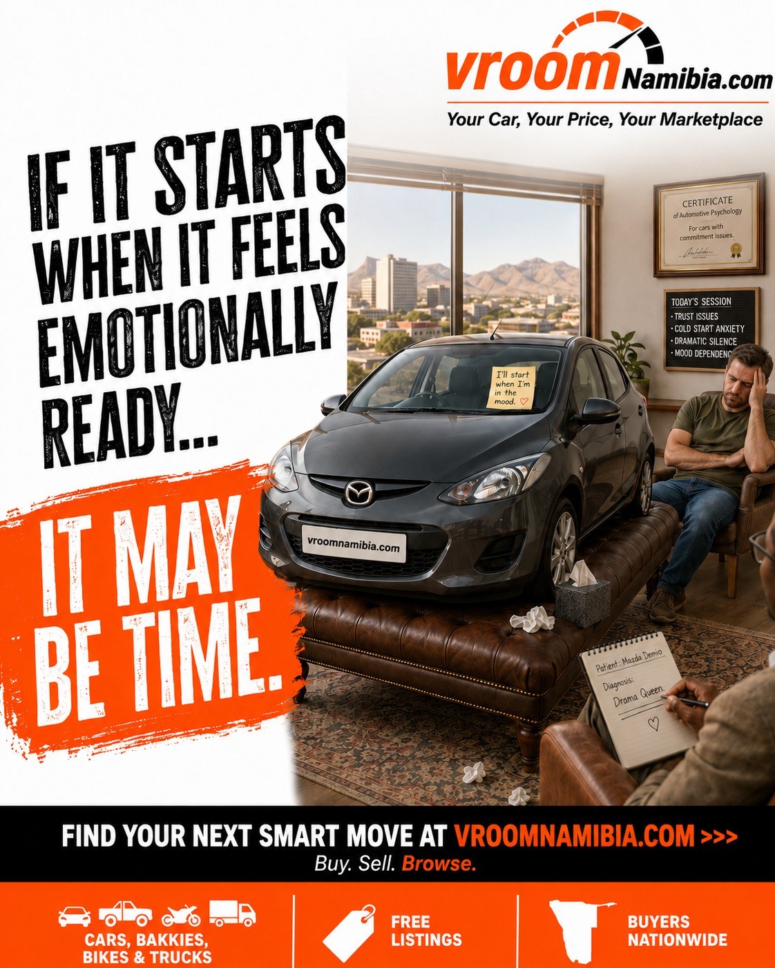 The personalities of our cars.