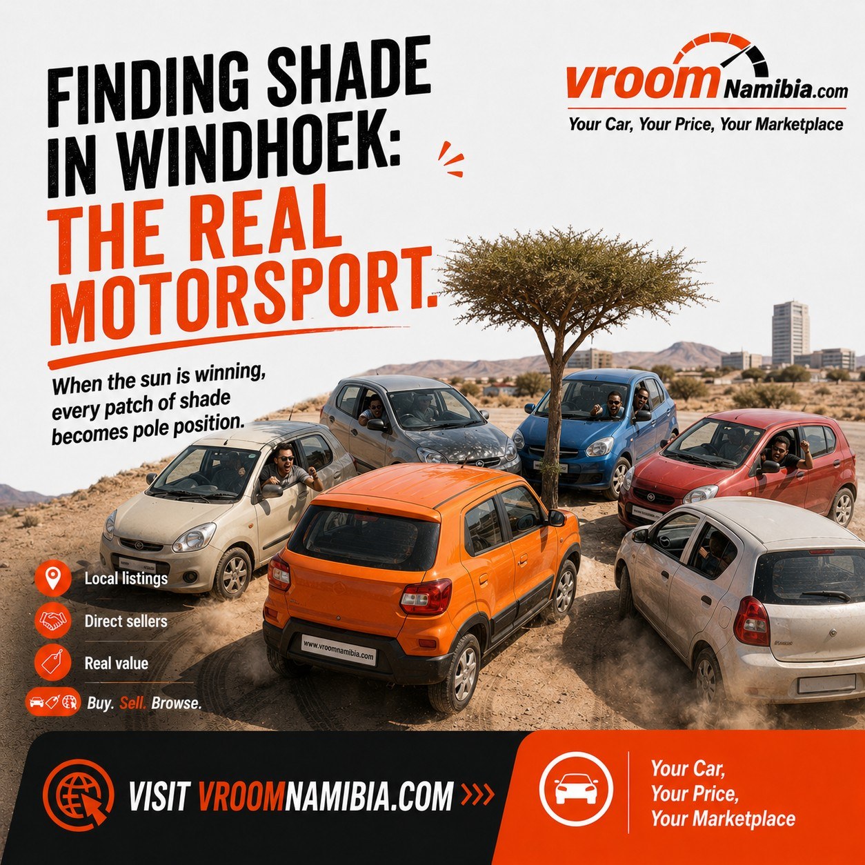 Finding Shade in Windhoek