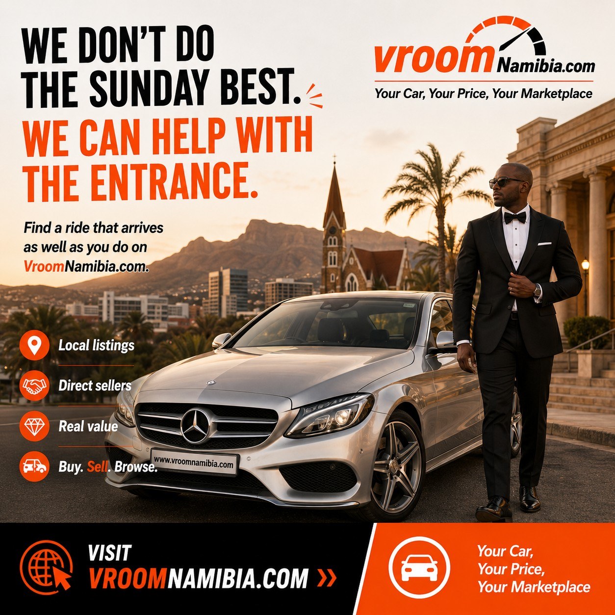 We don't do the Sunday best. We can help with the Entrance.