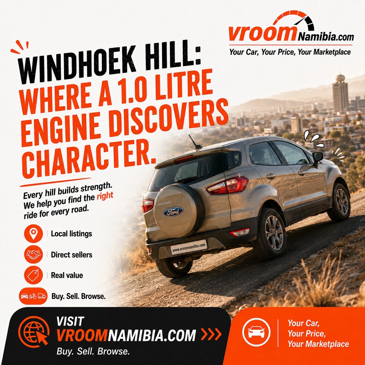 Windhoek hills build character.