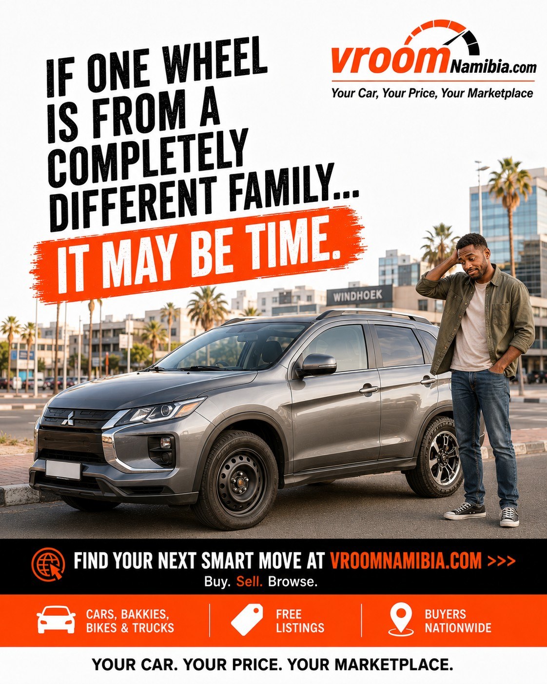 If one wheel is from a completely different family, it may be time.